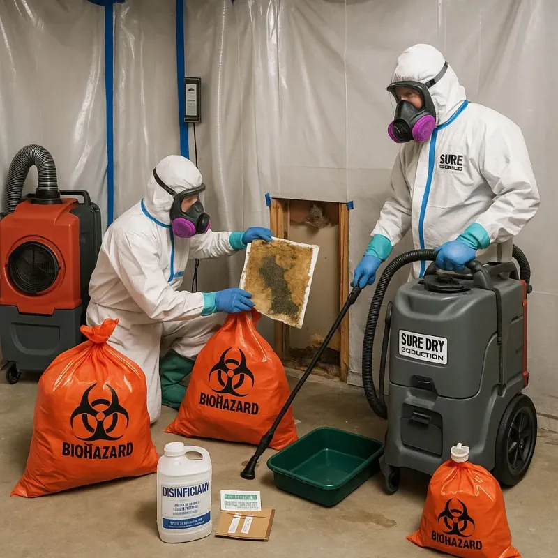 Contaminated Water Handling Protocols process in Pleasant Hill, PA