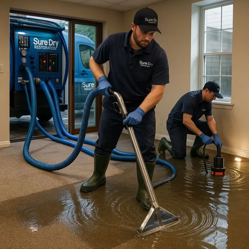 Water Extraction and Removal process in Pleasant Hill, PA